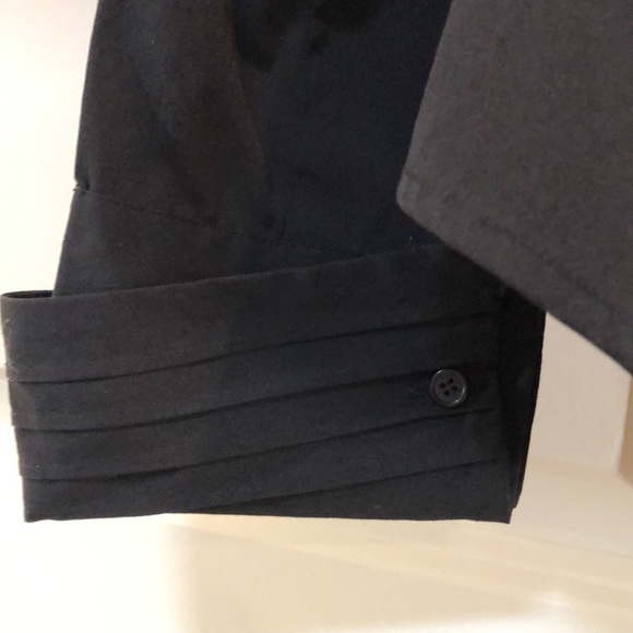 Stretch button down top - Picture 6 of 7